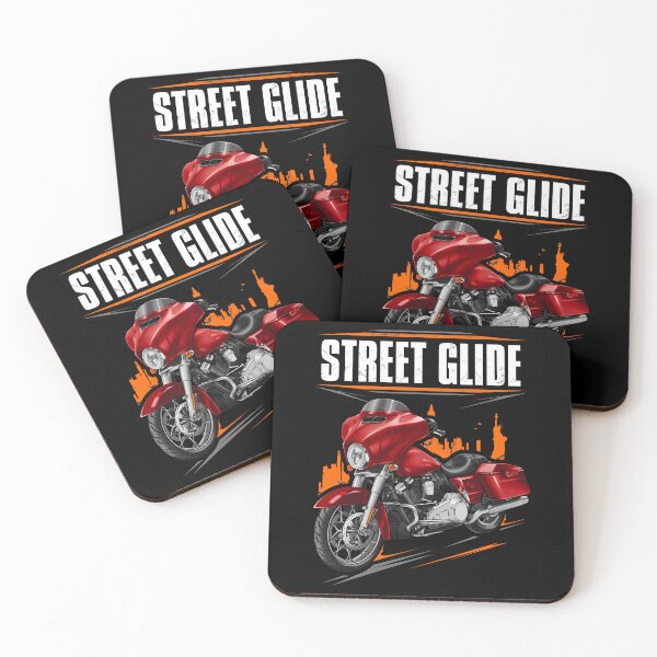Item preview, Motorcycle Street Glide Base FLHX & FLHXI 2017 (Velocity Red Sunglo) for Motorcycle Riders designed and sold by MotoApparelHub.