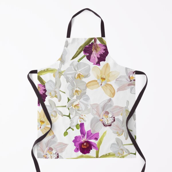 Item preview, Seamless floral pattern, many kind of tropical orchids. designed and sold by MatyKotiv.
