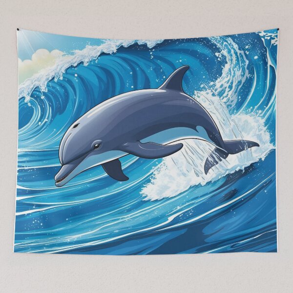 Item preview, Ocean's Leap designed and sold by Earth-and-Ink.