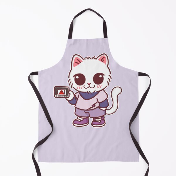 Item preview, Chibi Cat with Hunter License Card designed and sold by BGMeYou.