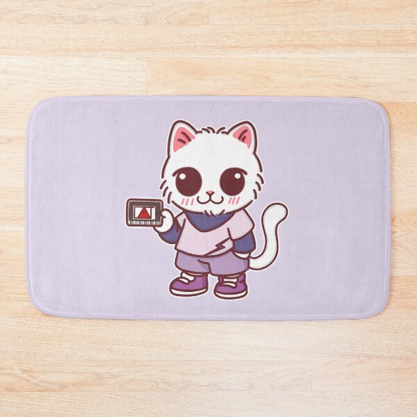 Item preview, Chibi Cat with Hunter License Card designed and sold by BGMeYou.