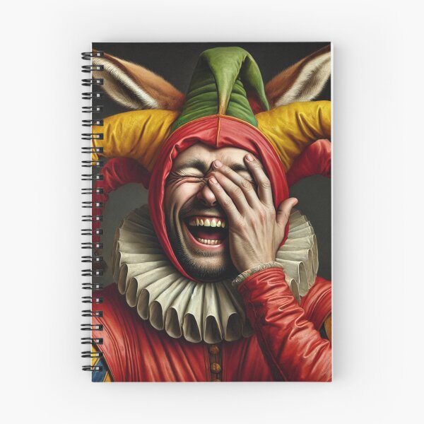 Item preview, Laughing fool hides face designed and sold by Sigtrix.