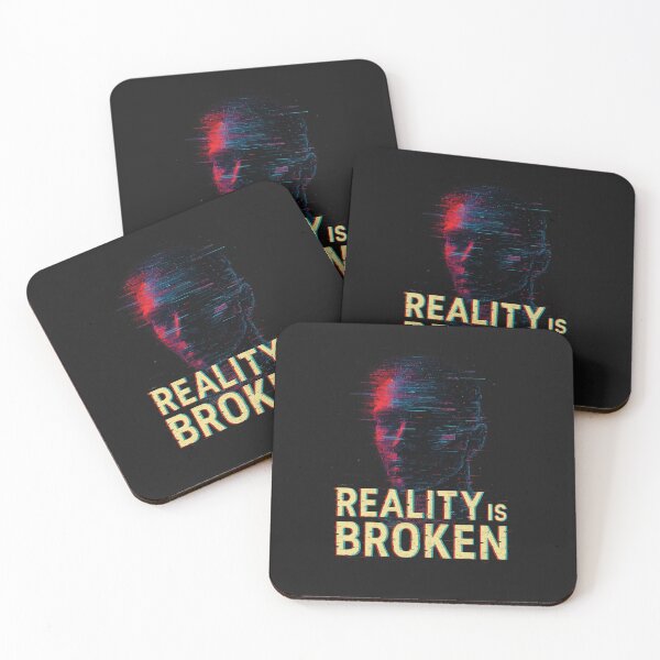 Item preview, Reality is Broken – Glitchcore Cyberpunk Art designed and sold by Bratak.