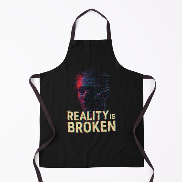 Item preview, Reality is Broken – Glitchcore Cyberpunk Art designed and sold by Bratak.