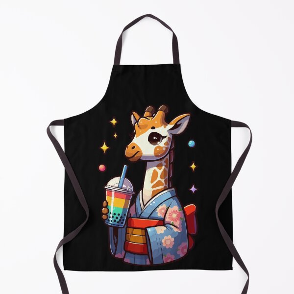 Item preview, Giraffe Bubble Boba Tea Anime Cute Kawaii designed and sold by Artistoos.