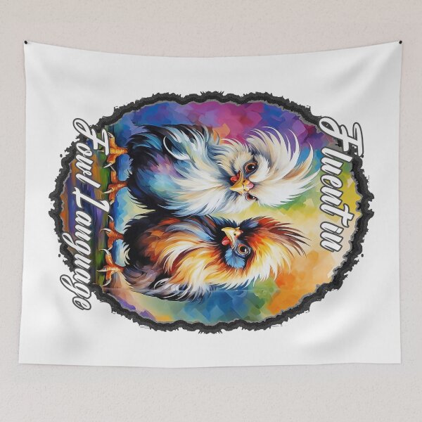 Item preview, Poultry Parade of Playful Patterns designed and sold by WLHmedia.com .