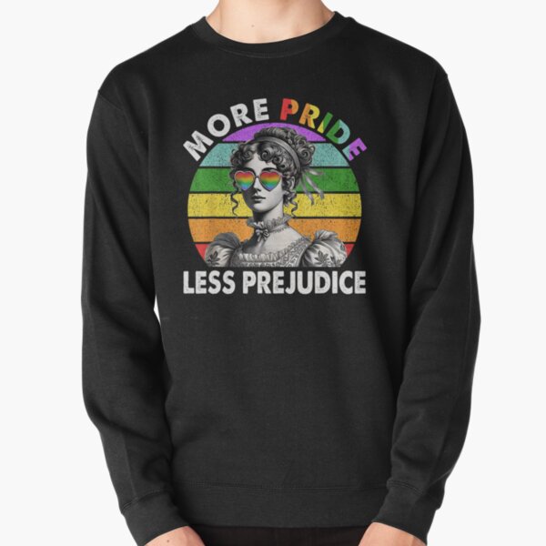 Item preview, More Pride Less Prejudice Pride Month LGBTQ Gay Lesbian designed and sold by lidanmasi.
