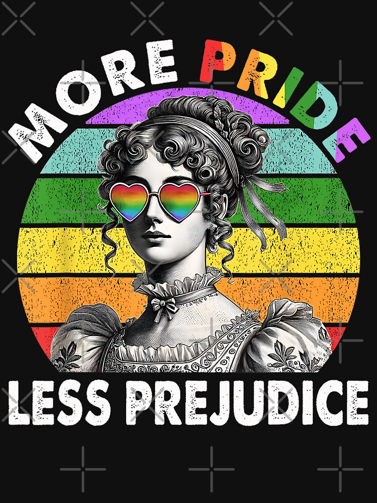 Thumbnail 7 of 7, Essential T-Shirt, More Pride Less Prejudice Pride Month LGBTQ Gay Lesbian designed and sold by lidanmasi.