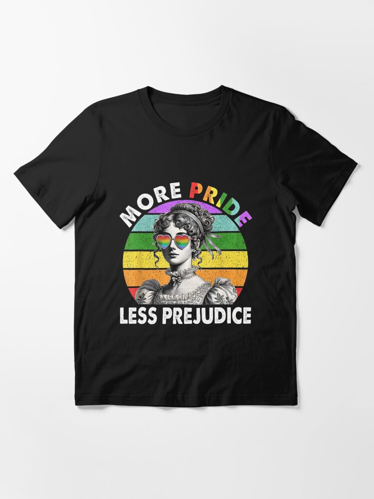 Thumbnail 3 of 7, Essential T-Shirt, More Pride Less Prejudice Pride Month LGBTQ Gay Lesbian designed and sold by lidanmasi.