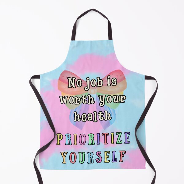Item preview, No Job Is Worth Your Health designed and sold by MagicContOasis.