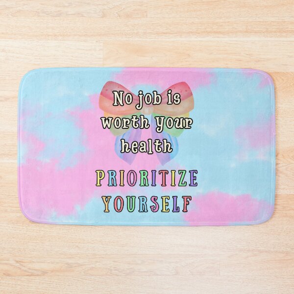 Item preview, No Job Is Worth Your Health designed and sold by MagicContOasis.