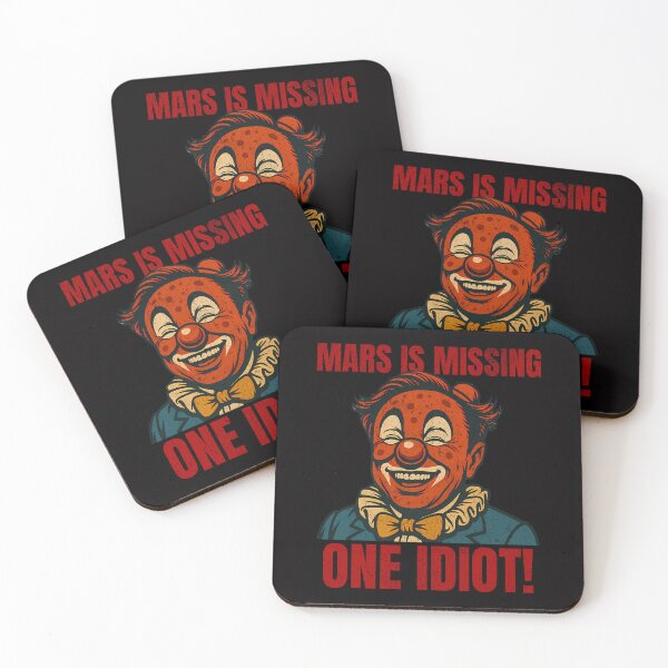 Item preview, Mars Is Missing a Clown Elon Musk designed and sold by CoolCrazyQuirky.