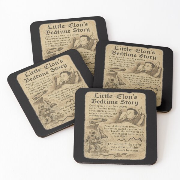 Item preview, Little Elon's Bedtime Fairytale designed and sold by CoolCrazyQuirky.