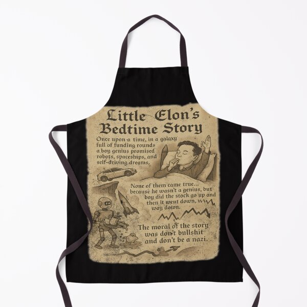 Item preview, Little Elon's Bedtime Fairytale designed and sold by CoolCrazyQuirky.
