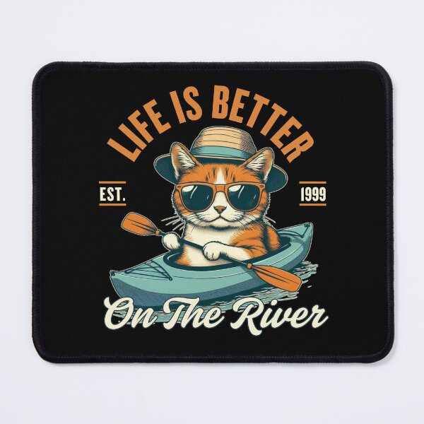 Item preview, Canoe cat on the river designed and sold by Peerless-Prime.