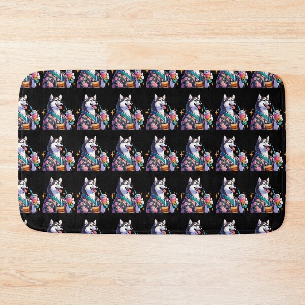 Item preview, Huskey Bubble Boba Tea Anime Cute Kawaii designed and sold by Artistoos.