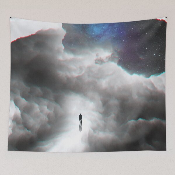 Item preview, Dream Glitch - Surreal Photo Illustration designed and sold by Dyrk Wyst Redbubble Shop.