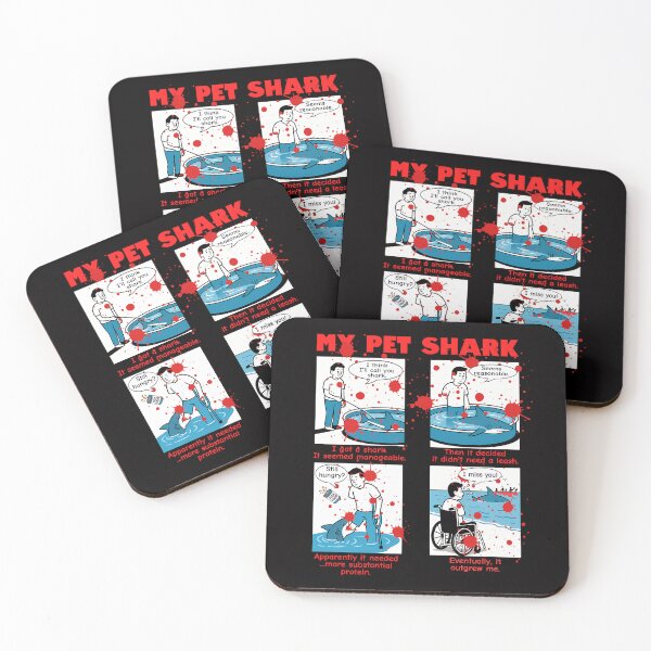 Item preview, My Pet Shark: A Cautionary Comic designed and sold by CoolCrazyQuirky.