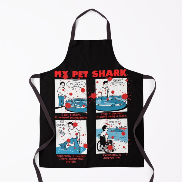 Item preview, My Pet Shark: A Cautionary Comic designed and sold by CoolCrazyQuirky.
