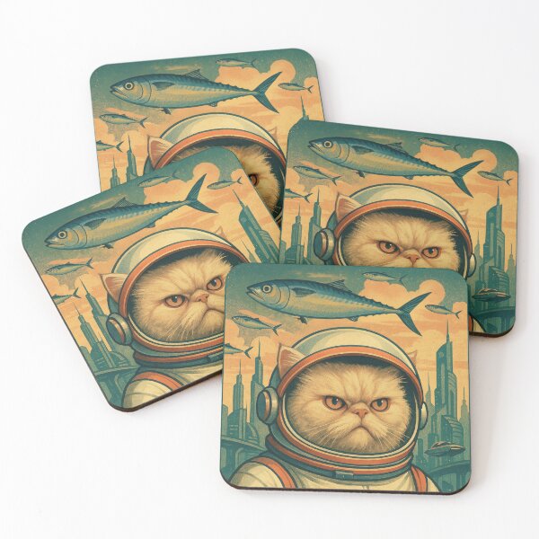 Item preview, Persian catronaut on a mission! designed and sold by 45CreativeClub.