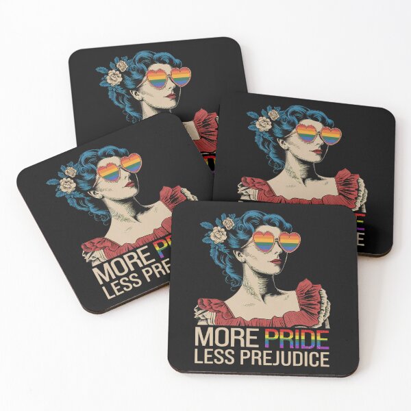 Item preview, More Pride Less Prejudice Pride Month LGBTQ designed and sold by lidanmasi.