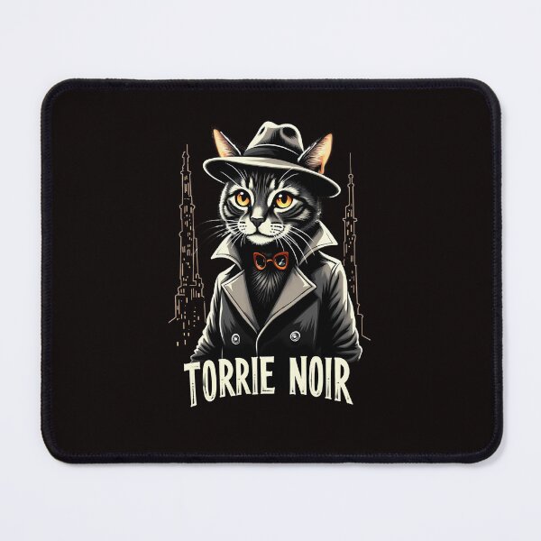 Item preview, Torrie Noir - Detective Cat Art designed and sold by Crush-Vogue.