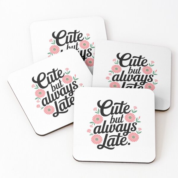 Item preview, Cute but Always Late designed and sold by FrenchTouch77.