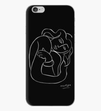TAHITIAN LADY : Vintage Matisse Black and White Painting Print iPhone Case