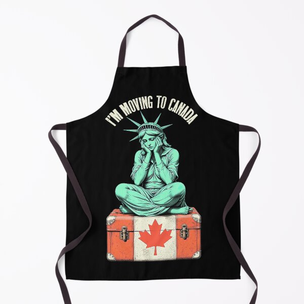 Item preview, I'm Moving To Canada Sad American Statue Of Liberty designed and sold by GrandeDuc.