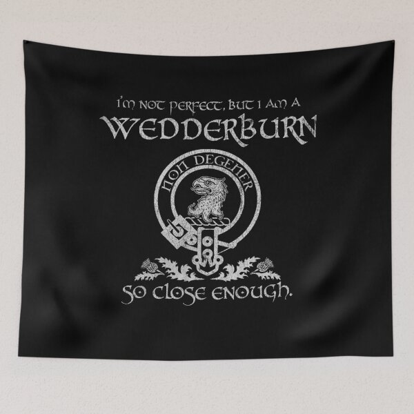 Item preview, Wedderburn clan Scottish surname crest badge motto tartan sporran kilt men women designed and sold by Clan1093.