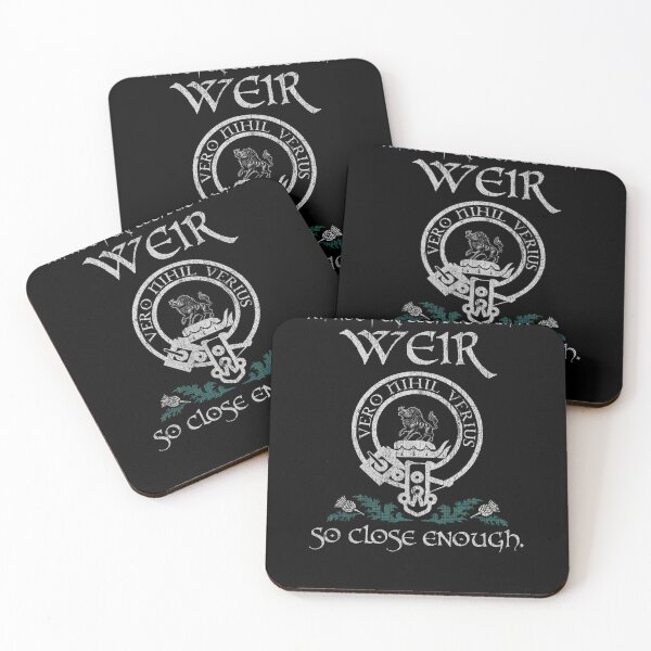 Item preview, Weir clan Scottish surname crest badge motto tartan sporran kilt men women designed and sold by Clan1093.
