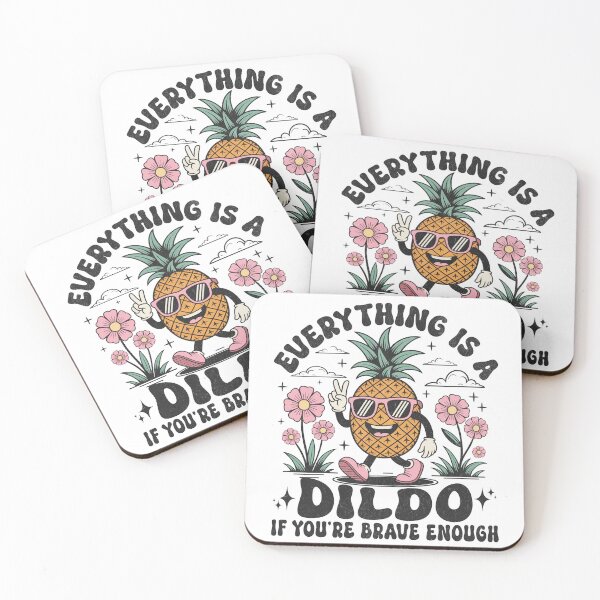 Item preview, Everything Is A Dildo - Funny Pineapple Parody designed and sold by BeansterNL.
