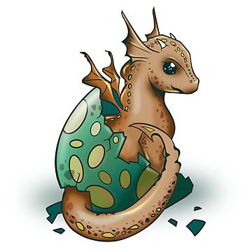 Artwork thumbnail, Baby Dragon by TheMoonlightShop