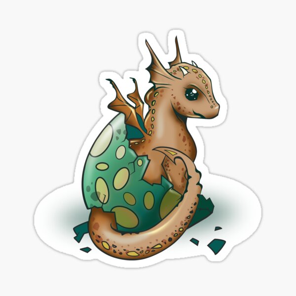 Baby Dragon Sticker