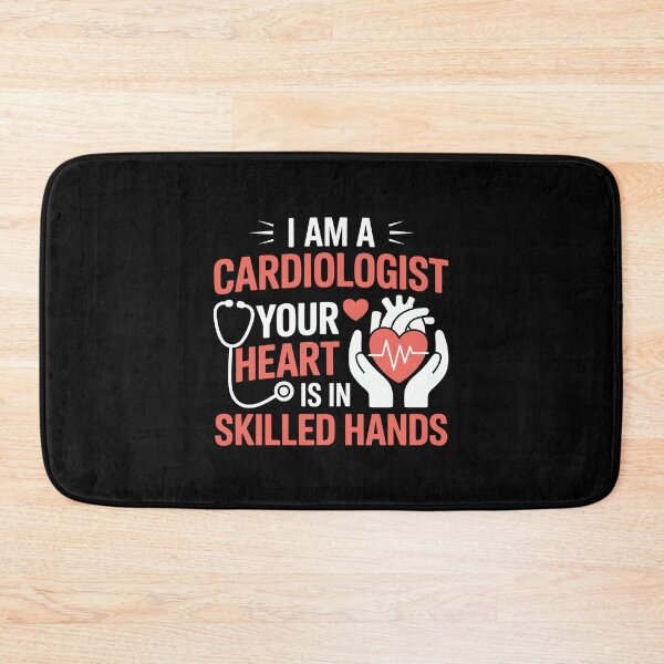 Item preview, Cardiology Humor - I Am A Cardiologist, Your Heart Is In Skilled Hands designed and sold by GRABAPSHOP.