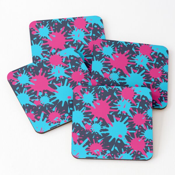 Item preview, Vibrant Paint Splatter Abstract Pattern designed and sold by Prints & Wonders.