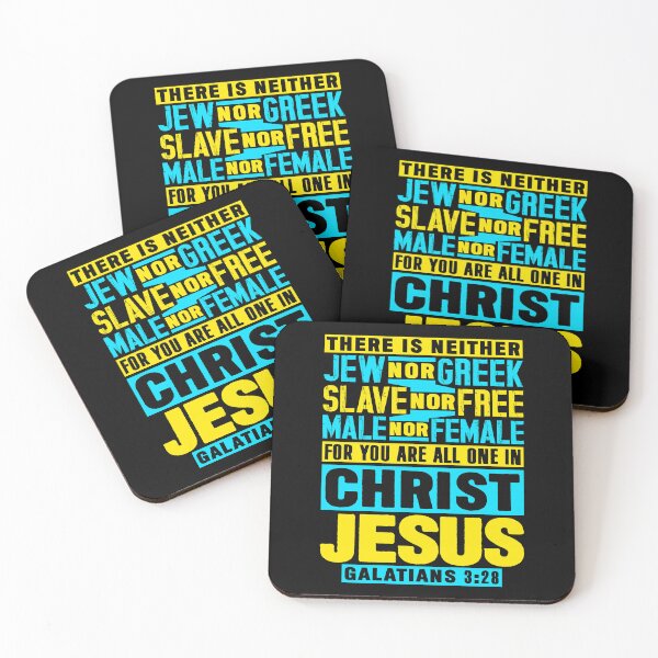 Item preview, Galatians 3:28 You Are All One In Christ Jesus designed and sold by plushism.