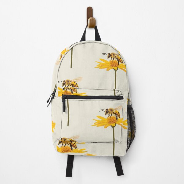 Item preview, Cottagecore Art: Honey Bee on a Flower designed and sold by bapupa.