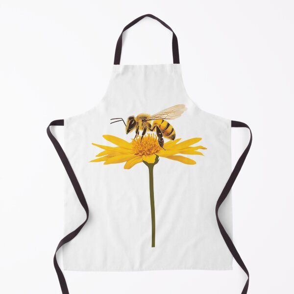Item preview, Cottagecore Art: Honey Bee on a Flower designed and sold by bapupa.
