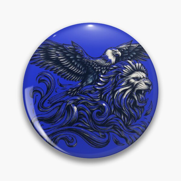 Item preview, Flying Eagle Roaring Lion designed and sold by kharatsuchita.