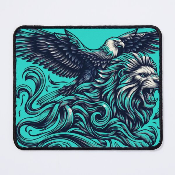 Item preview, Flying Eagle Roaring Lion designed and sold by kharatsuchita.