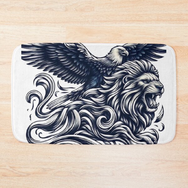 Item preview, Flying Eagle Roaring Lion designed and sold by kharatsuchita.