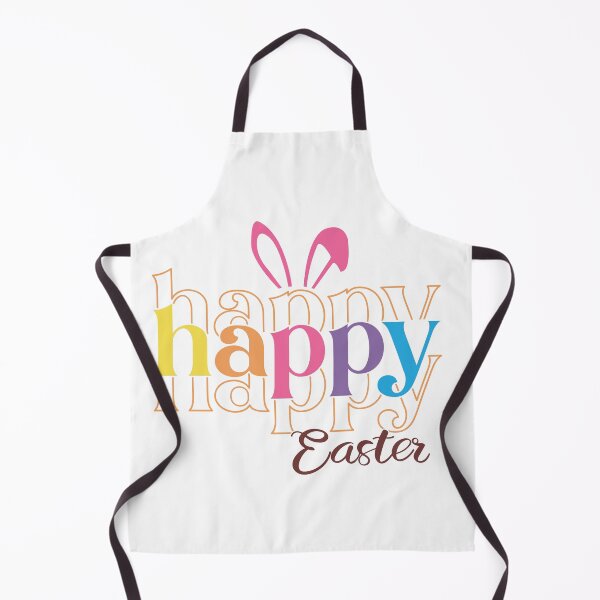 Item preview, Happy Easter Bunny Ears Colorful Typography Gifts designed and sold by Maniutek.