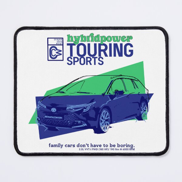Item preview, Hybrid Corolla Touring Sports designed and sold by CrayonCars WEAR.
