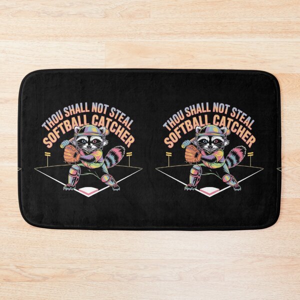 Item preview, Thou Shall Not Steal Softball Catcher designed and sold by TrendsLook.
