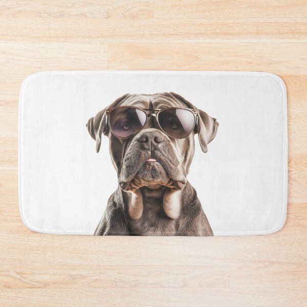 Item preview, Funny cool Neapolitan Mastiff Dog wearing sunglasses designed and sold by LazyOwlStore.