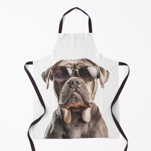 Item preview, Funny cool Neapolitan Mastiff Dog wearing sunglasses designed and sold by LazyOwlStore.
