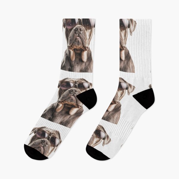 Item preview, Funny cool Neapolitan Mastiff Dog wearing sunglasses designed and sold by LazyOwlStore.
