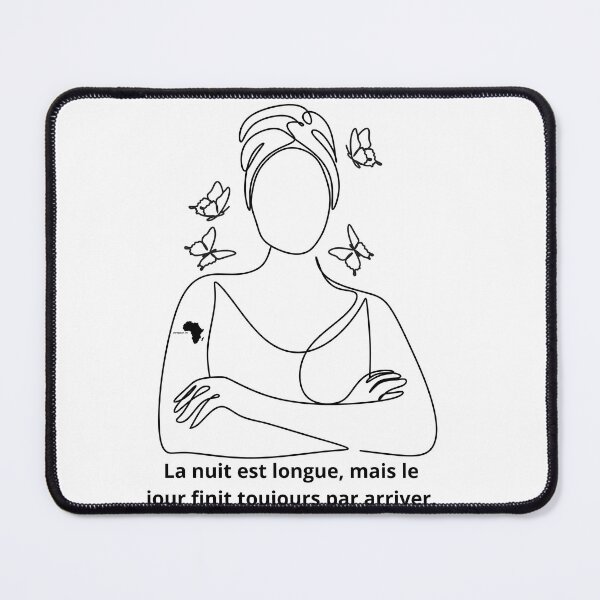 Item preview, African proverb: The night is long, but the day always ends up arriving. designed and sold by AFRICA M.