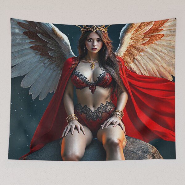 Item preview, A Falcon Goddess designed and sold by Huskyyy Designs.